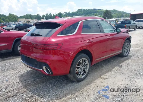 2025 Genesis Gv70 2.5T Awd из США, поврежденный, VIN 5NMMADTB5SH021934